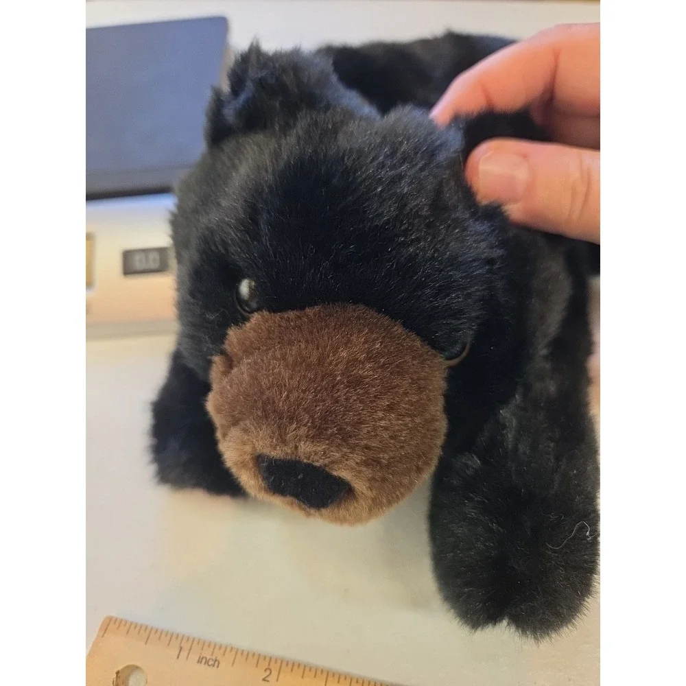 Aurora World Inc Bear Hand Puppet Black‎ Brown Nose